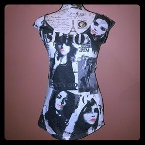 Rue 21 Chic  graphic  tee